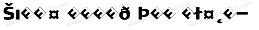 Signa Round Pro Black字体转换